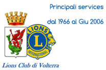 Principali services dal 1966 al Giu 2006