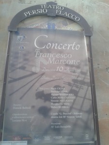 concerto per Marcone